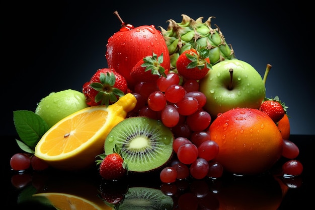 papier peint de fruits HD