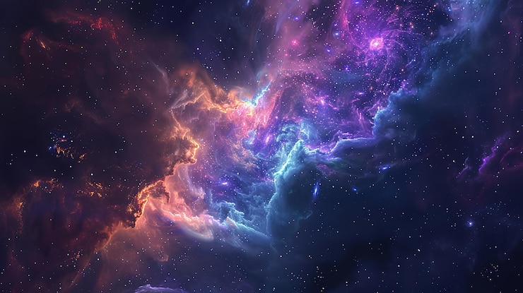 Photo le papier peint galaxy