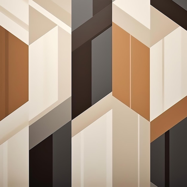 un papier peint hexagonal beige et gris dans le style de diagonales dramatiques