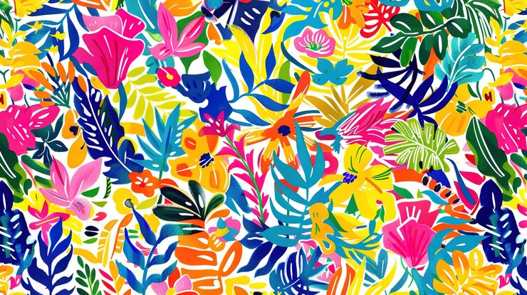 Photo papier peint à motifs de feuilles d'été