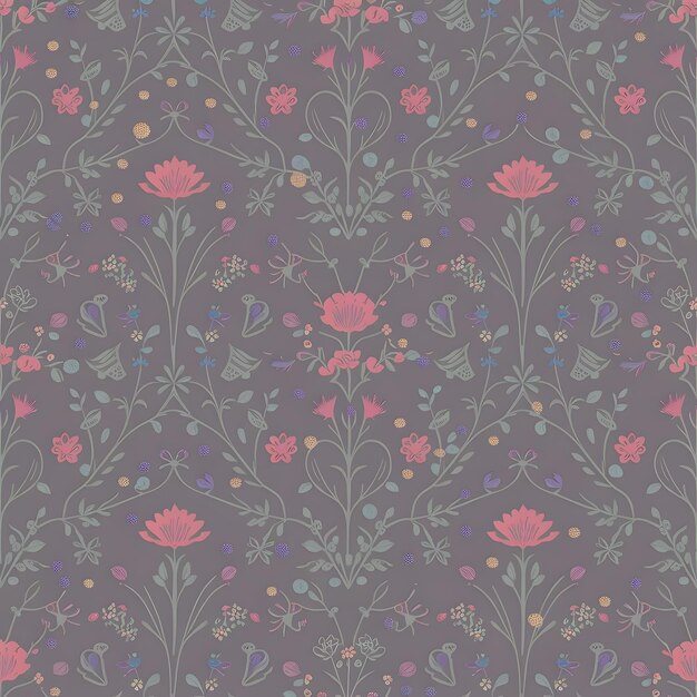 papier peint à motifs de fleurs généré331 7