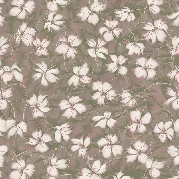 papier peint à motifs de fleurs généré331 7