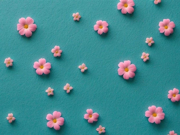 Papier peint en mousse à motifs floraux