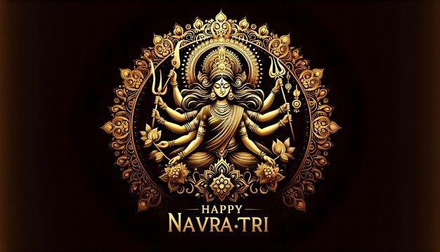 Le papier peint de Navratri