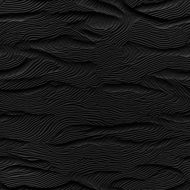 Papier peint noir avec un motif de vagues