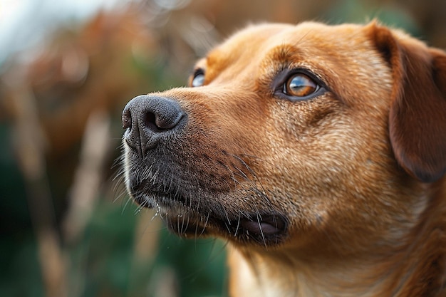 papier peint de portrait de chien mignon