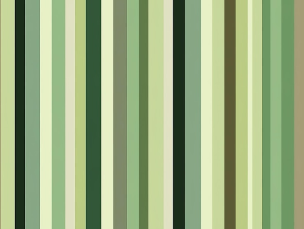 Papier peint à rayures vertes avec un motif à rayures verticales.