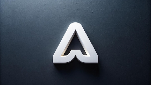 papier peint sombre avec un logo en lettres