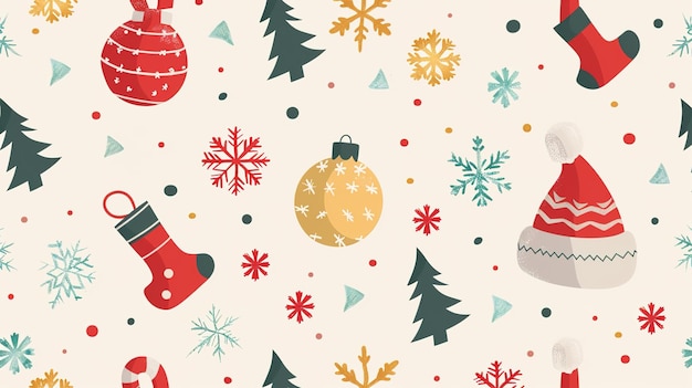 papier peint de style Noël