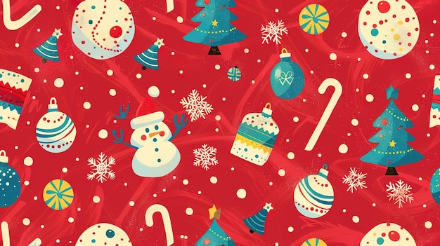 papier peint de style Noël