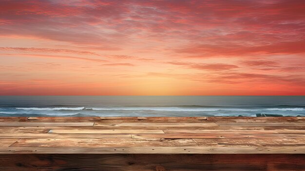 Photo le papier peint uhd du coucher de soleil de la barre vide