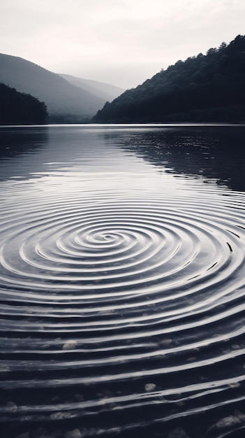 Papier peint Zen Vagues apaisantes