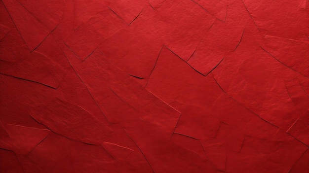 Un papier rouge avec un contour noir au milieu.