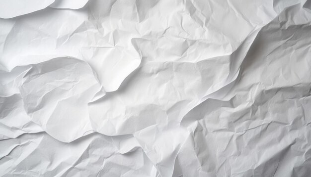 Papier texturé fond blanc et blanc Papier paille Generative Ai