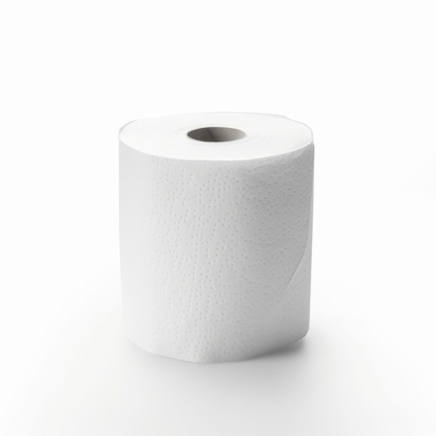 papier toilette isolé sur