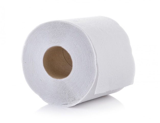 Papier toilette isolé