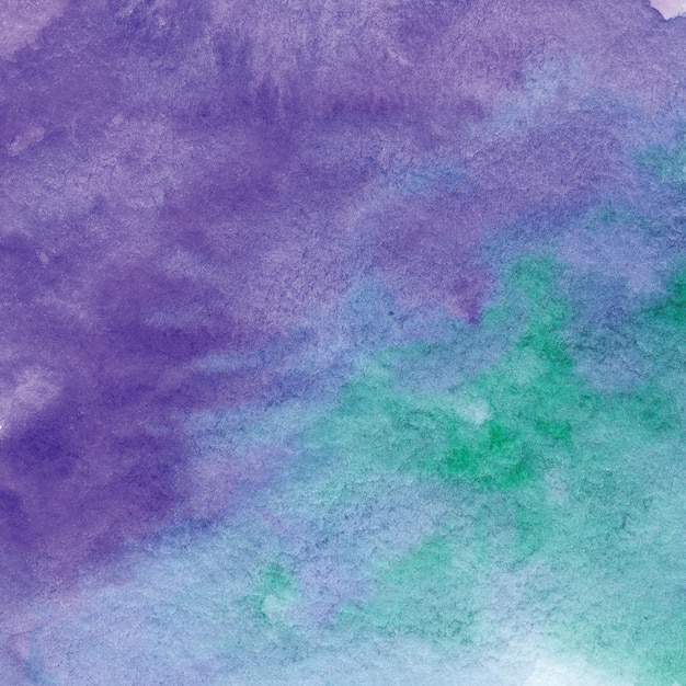 Papier tyedye violet et turquoise peint abstrait avec texture granuleuse pour la conception de scrapbooking