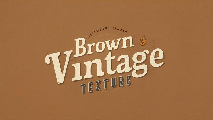 Photo papier vintage brun à texture