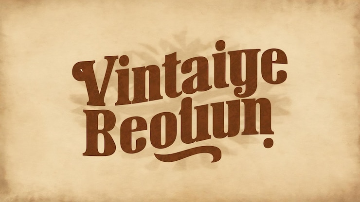 Photo papier vintage brun à texture