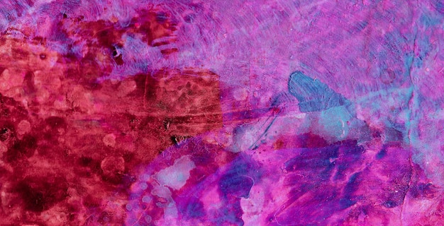 Photo un papillon violet et rose est montré dans cette peinture