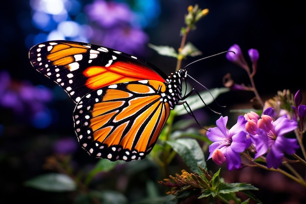 Les papillons se nourrissent de nectar