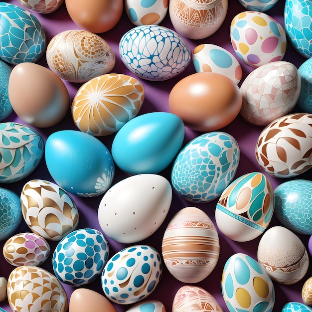 Cette Pâques internationale est célébrée dans le style avec un dessin de poterie en forme d'œuf 3D unique qui présente