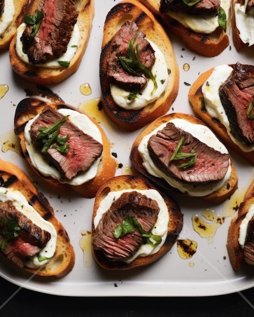 un paquet de pain avec du fromage et du persil sur le dessus