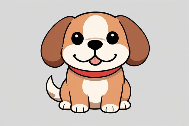 Par défaut, il s'agit d'un clipart ou d'une illustration de ce chien.