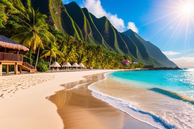 Un paradis au bord de la mer