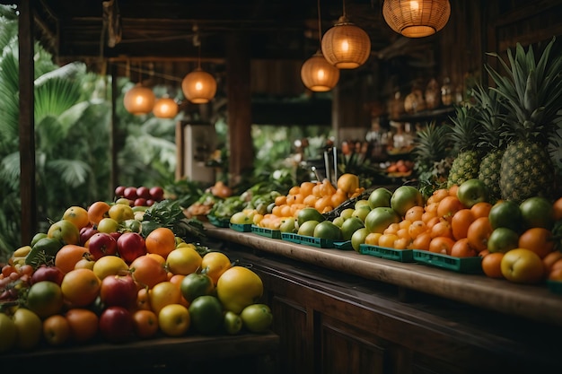 Le paradis des jus tropicaux