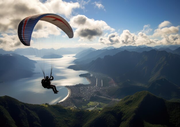 Parapente à voile