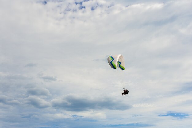 Paraplan voler haut