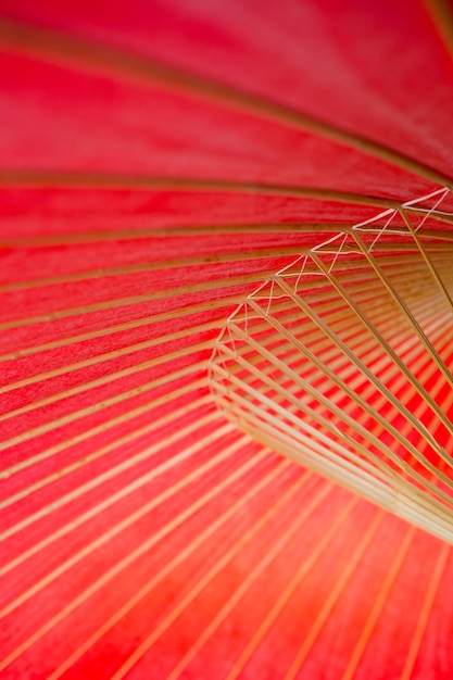 Parapluie rouge japonais