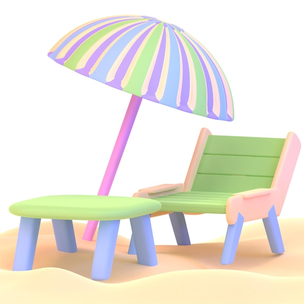 parasol de chaise de plage