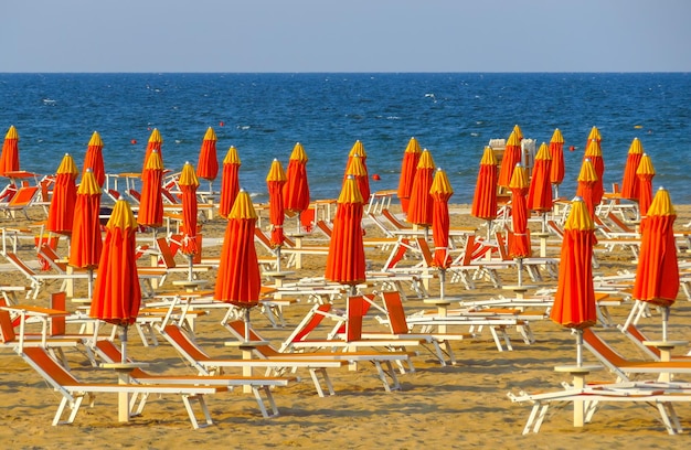 Parasols et transats Rimini Orange