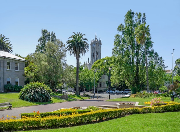 Le parc Albert à Auckland