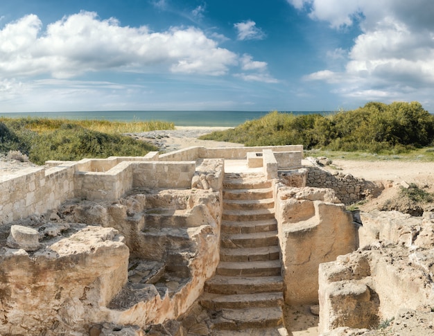 Parc archéologique de Paphos à Kato Pafos à Chypre