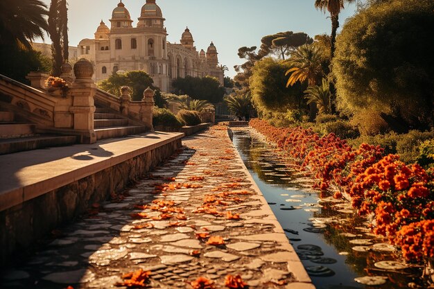 Photo le parc la ciutadella, le charme espagnol de barcelone