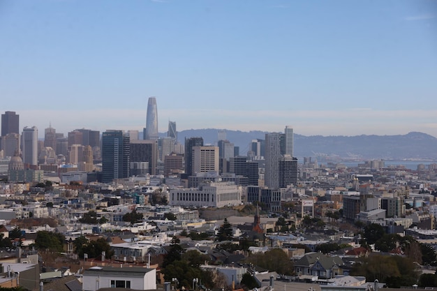 Le parc Corona Heights à San Frnaicsco, en Californie