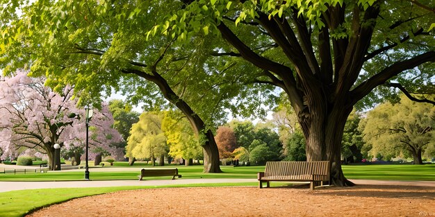 Photo le parc des jardins de kew