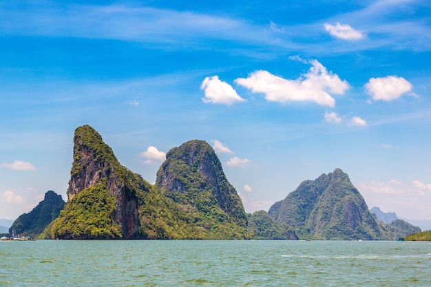 Parc national d'Ao Phang Nga en Thaïlande