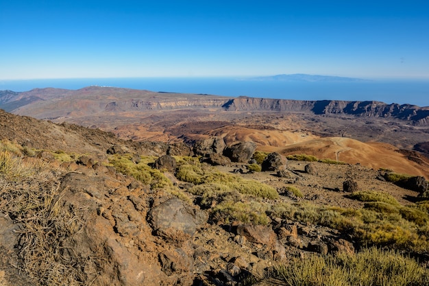 Parc National du Teide, Tenerife, Canaries, Espagne. Belle photo du volcan inactif espagnol Teide