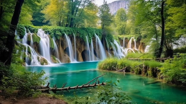 Le parc national des lacs de Plitvice en Croatie