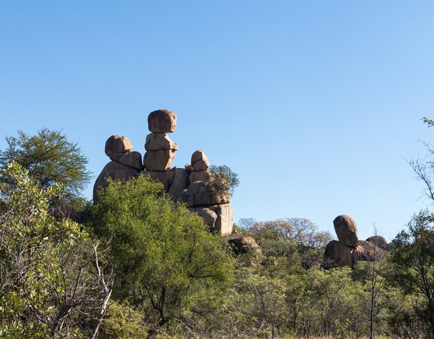 Parc national de Matobo Bulawao Zimbabwe