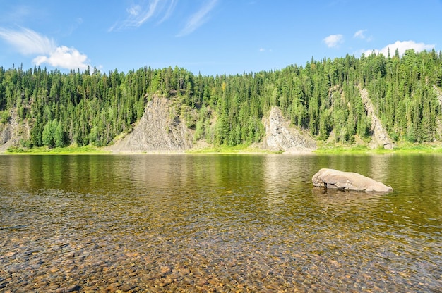 Parc national de Yugydva site UNESCO Forêts vierges de Komi