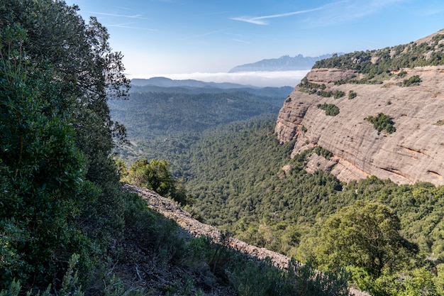 Parc naturel de "Sant Llorens de Munt il´Obac" à Barcelone.