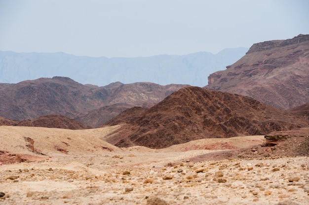 Parc naturel de Timna dans le désert du sud d'Israël.