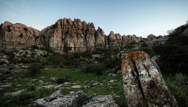 Le parc naturel de Torcal de Antequera contient l'un des exemples les plus impressionnants de paysages karstiques d'Europe