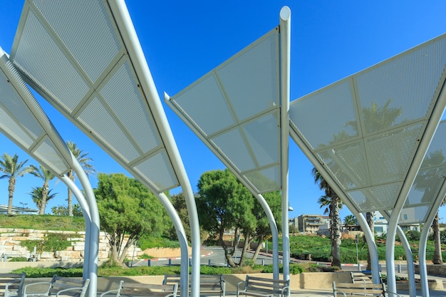 Parc près de la mer à tel aviv jaffo