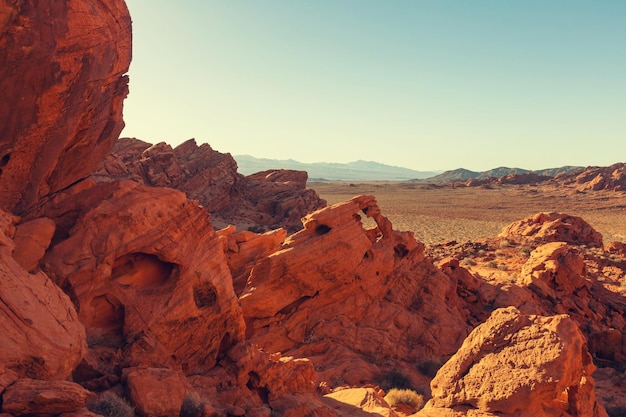 Parc d'État de la Vallée de Feu, Nevada, États-Unis